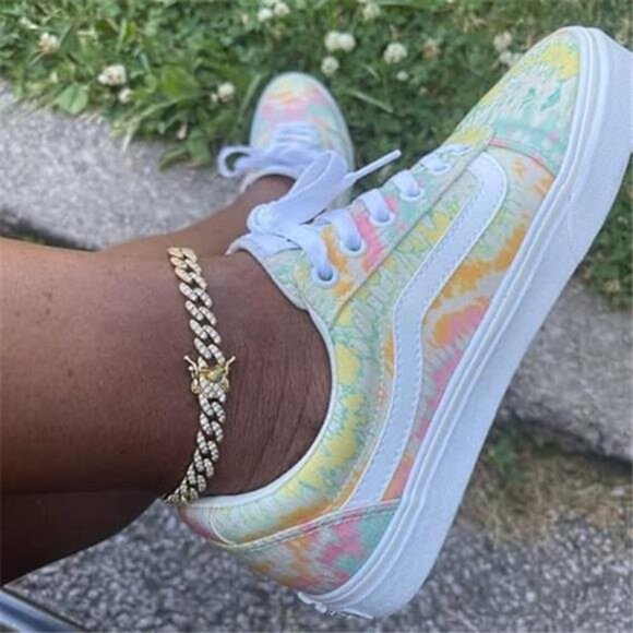 Cuban Link Anklets for Women Plus Size Large Ankle Bracelets Gold Silver - Picture 3 of 4